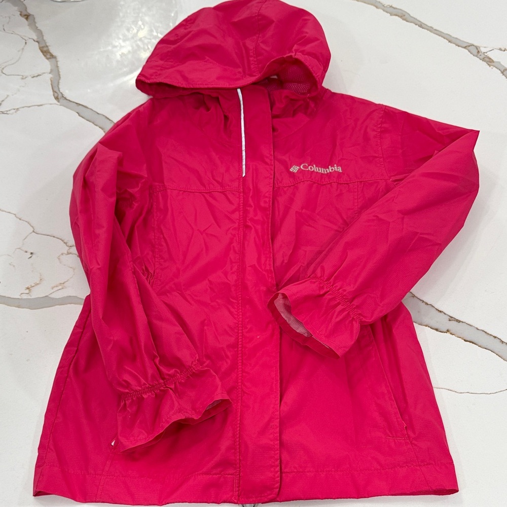 Columbia Kids Fuchsia Raincoat